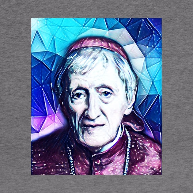 John Henry Newman Snowy Portrait | John Henry Newman Artwork 13 by JustLit